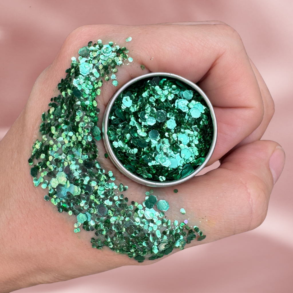 Forest Green Glitter Blend