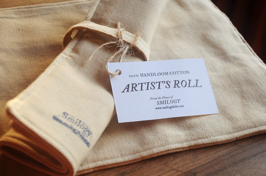 Handloom Cotton Artist Roll – Milk Tea Colour