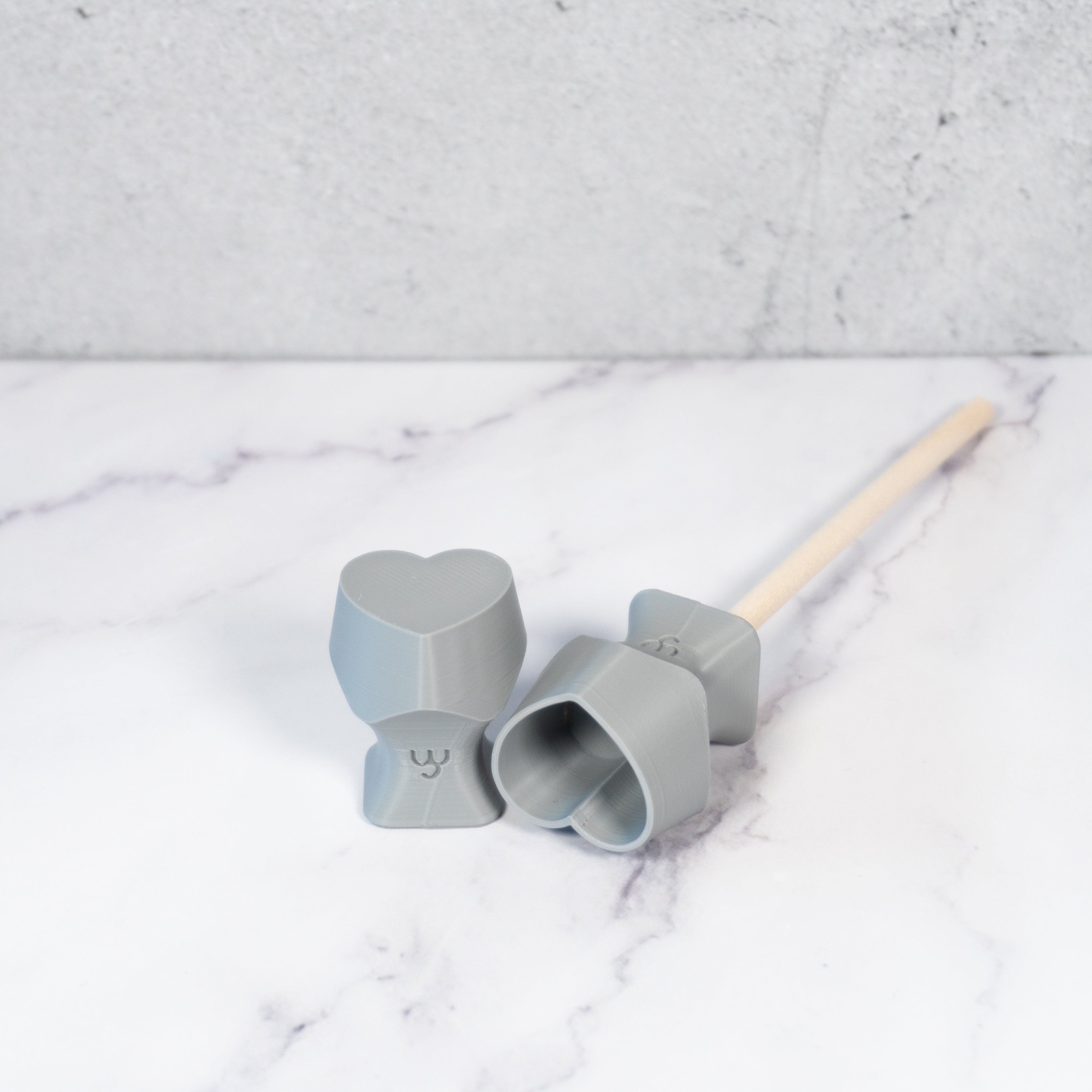 Heart Stamp Set of 10