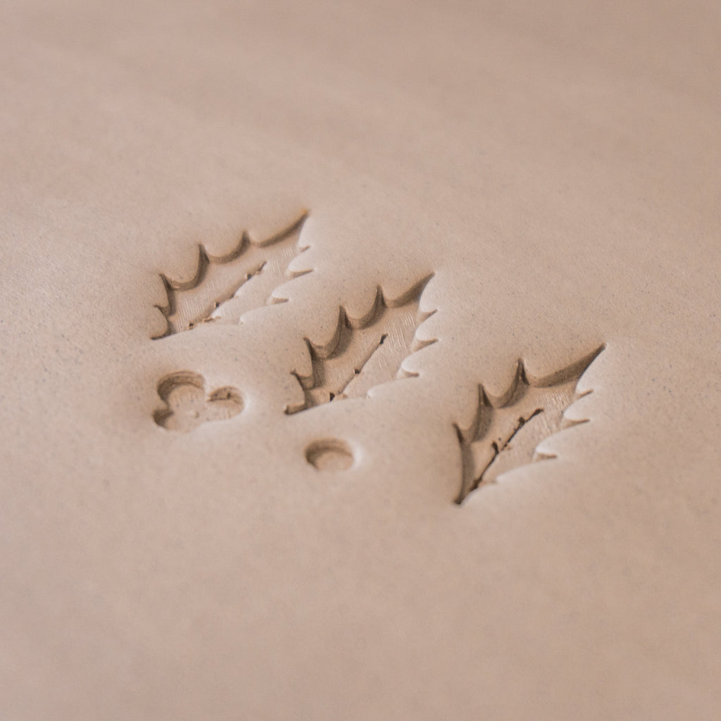 Holly Leaf & Berry Stamps - 3 Sizes