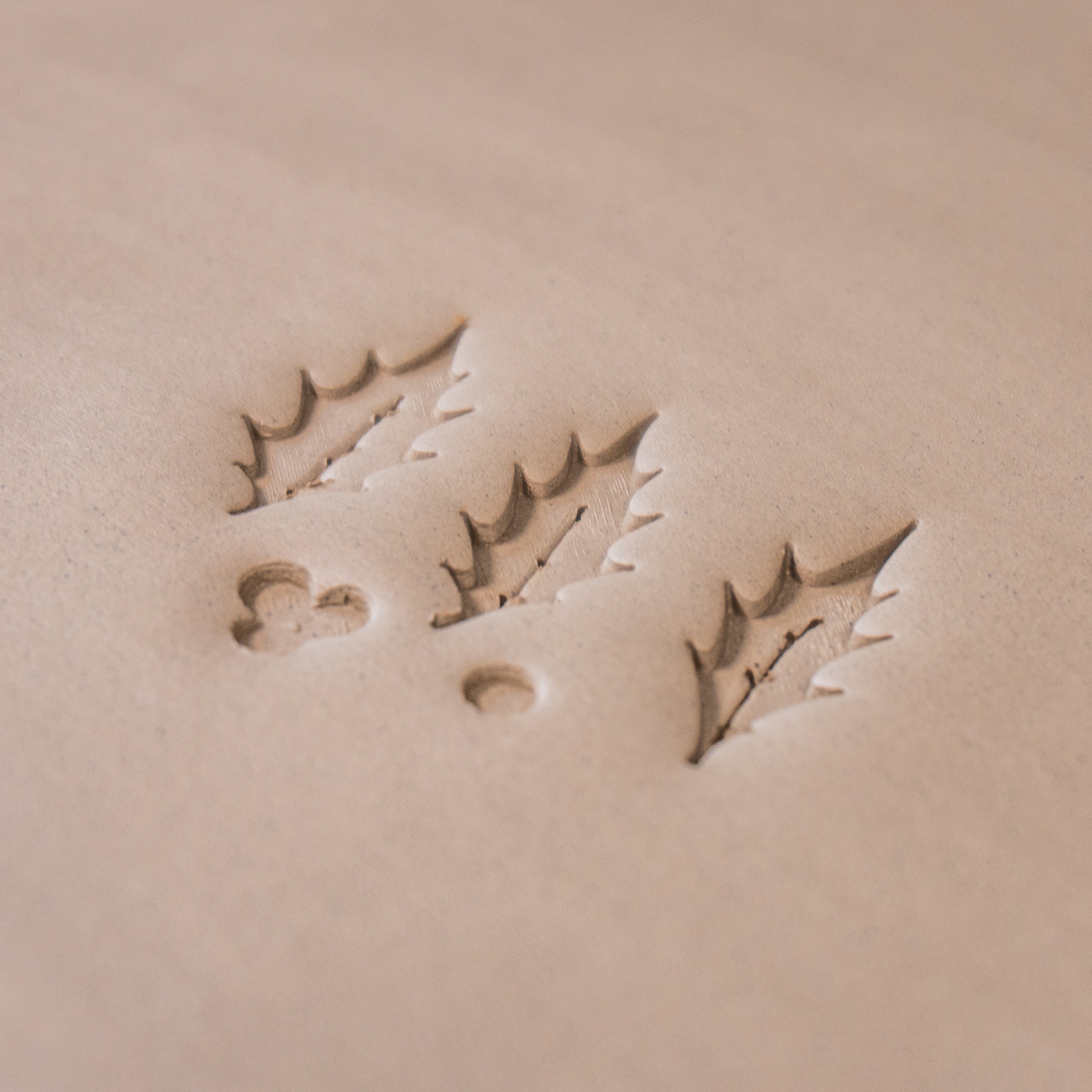 Holly Leaf & Berry Stamps - 3 Sizes