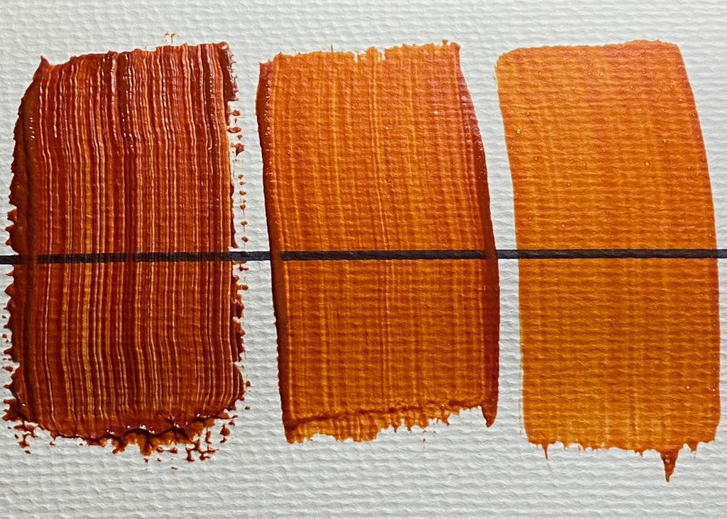 Transparent Red Iron Oxide Artist Acrylic