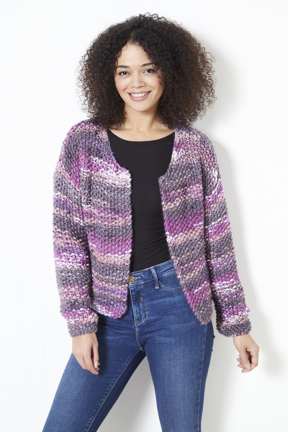 King Cole 'Easy Knit' Ladies Jacket & Accessories Knitting Pattern 5840 - Super Chunky