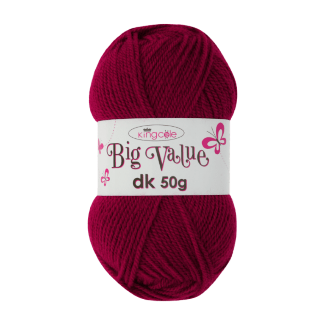 King Cole Big Value Double Knit Yarn - 50g