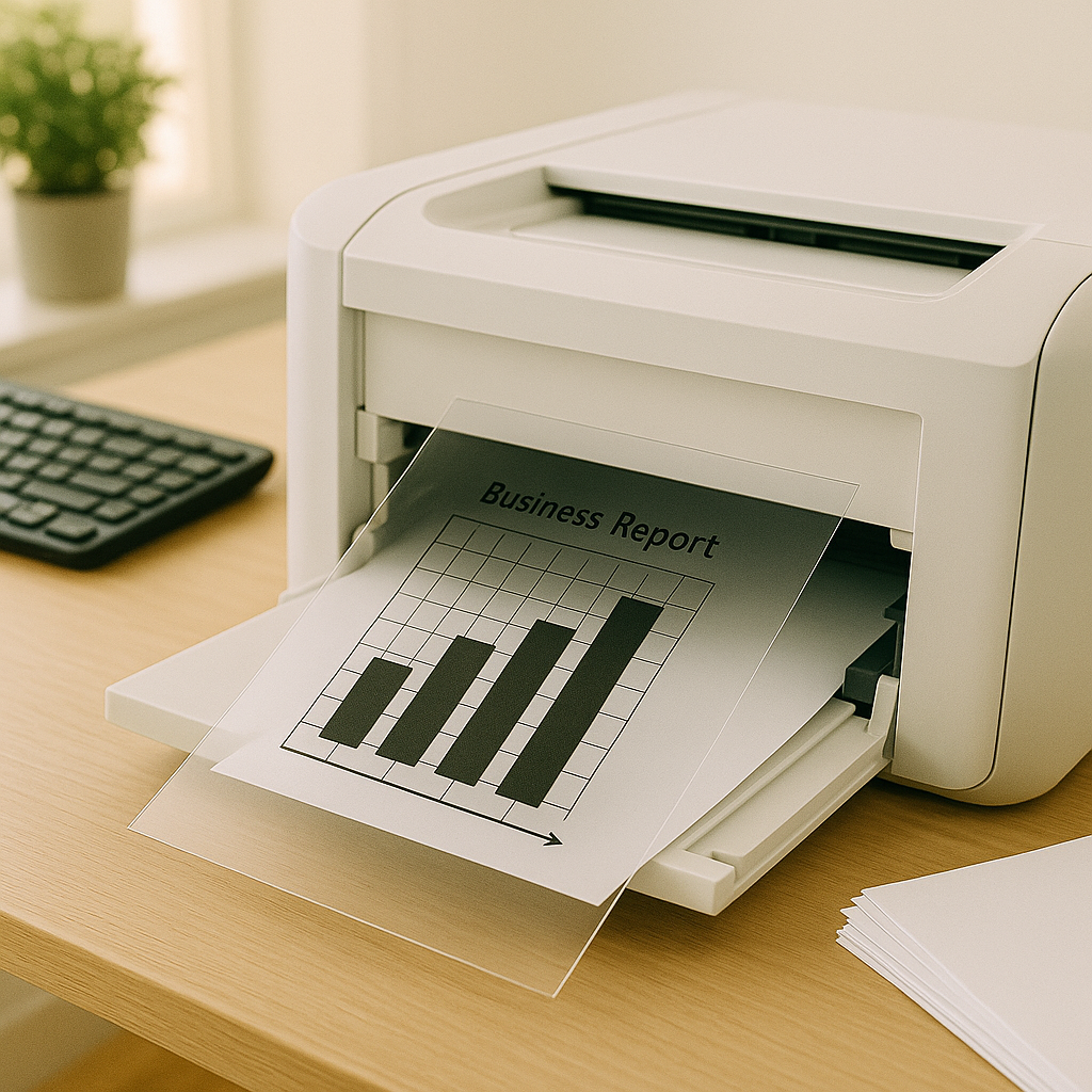 Laser Printable A4 Acetate Sheets – 10 Pack for Craft & Projects