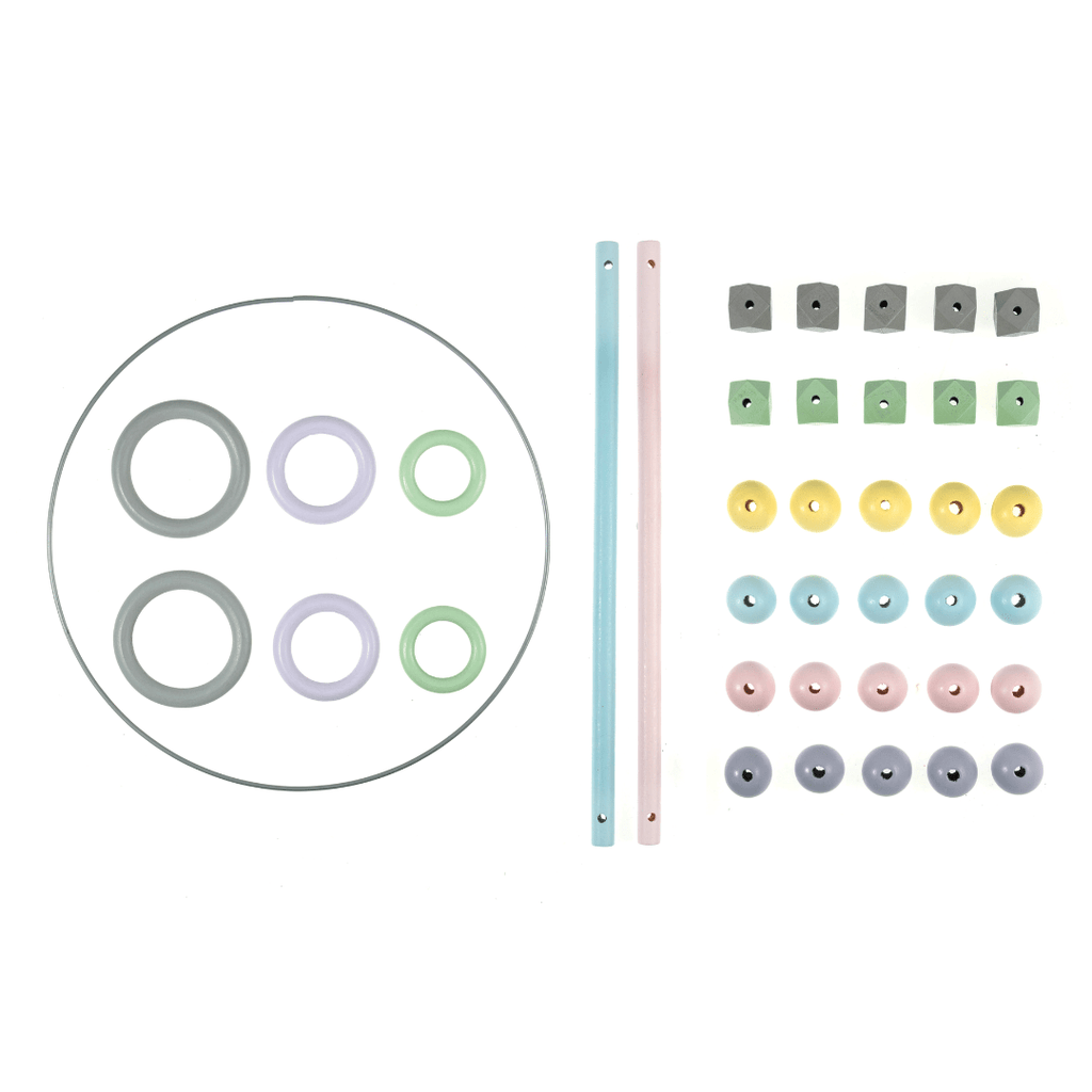 Macramé Accessories Starter Pack - 39 pieces