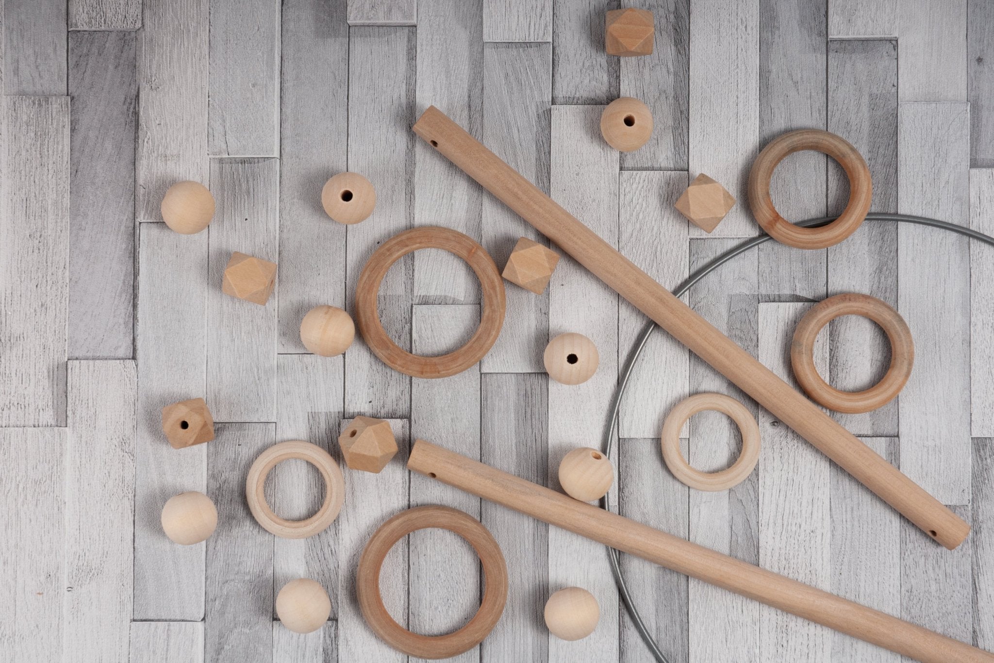 Macramé Accessories Starter Pack - 39 pieces