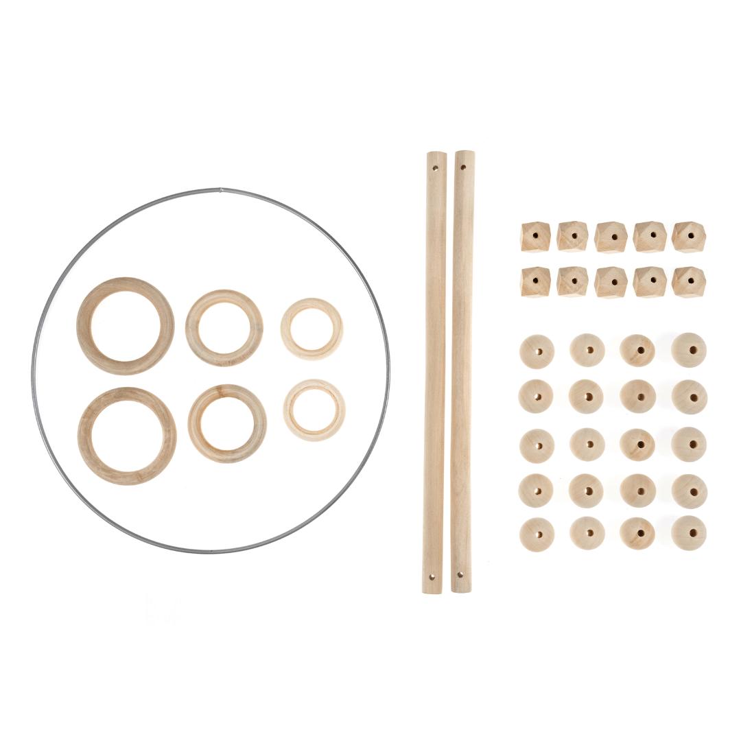 Macramé Accessories Starter Pack - 39 pieces