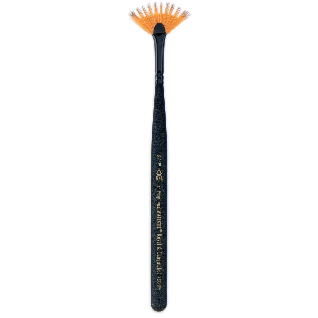 Royal & Langnickel Mini Majestic Model Paintbrush - Fan Wisp