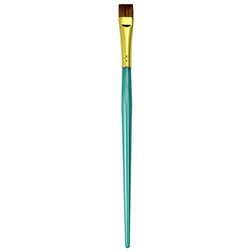 Menta Series 78: Synthetic Sable Paintbrush - Chisel Blender