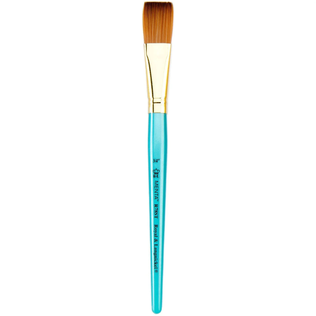 Menta Series 78: Synthetic Sable Paintbrush - One Stroke