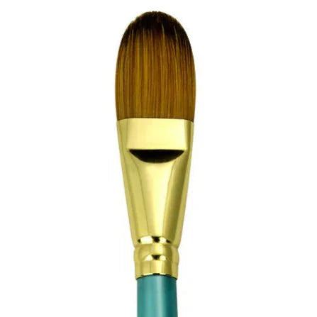Menta Series 78: Synthetic Sable Paintbrush - Oval Wash