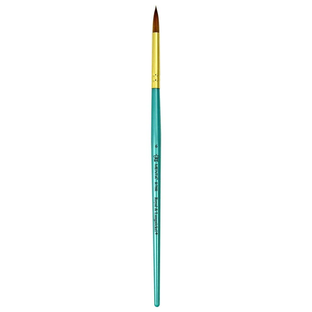 Menta Series 78: Synthetic Sable Paintbrush - Round