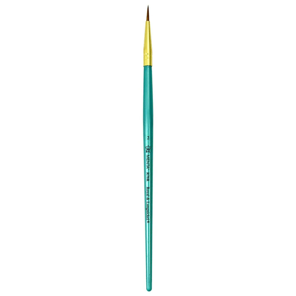 Menta Series 78: Synthetic Sable Paintbrush - Round
