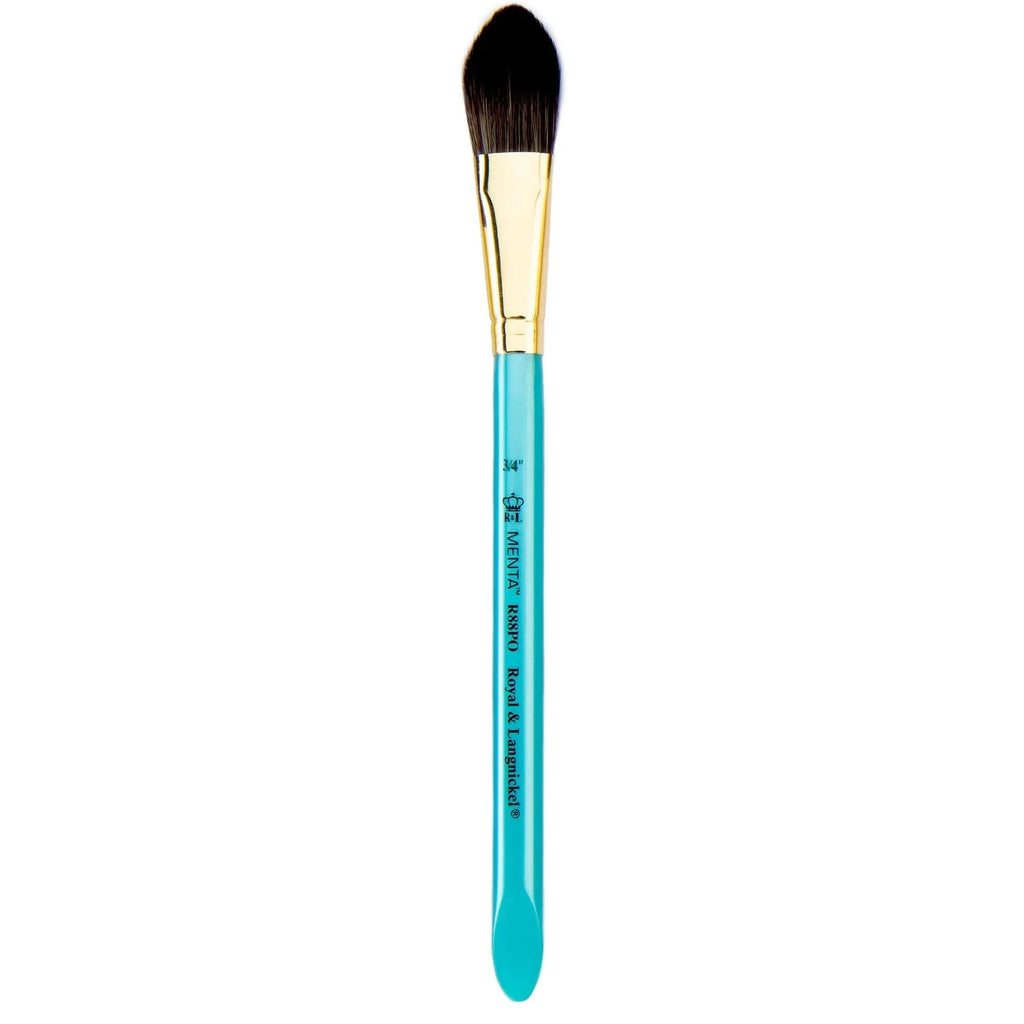 Menta Series 88: Synthetic Squirrel Paintbrush - Pointed Oval