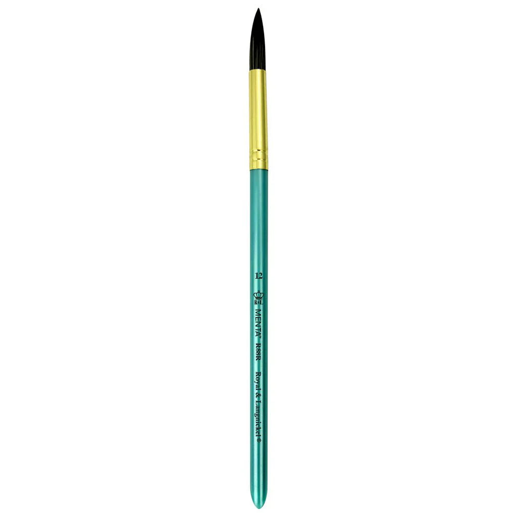 Menta Series 88: Synthetic Squirrel Paintbrush - Round
