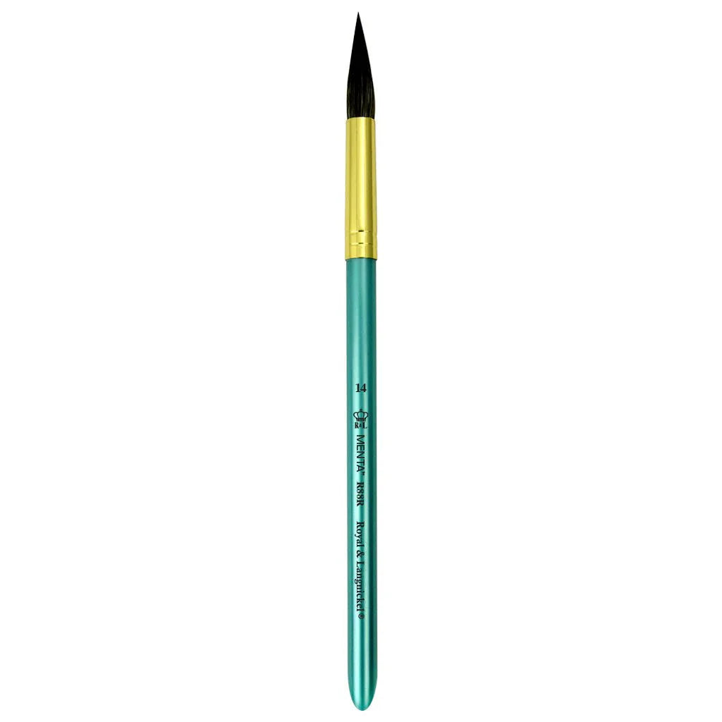 Menta Series 88: Synthetic Squirrel Paintbrush - Round