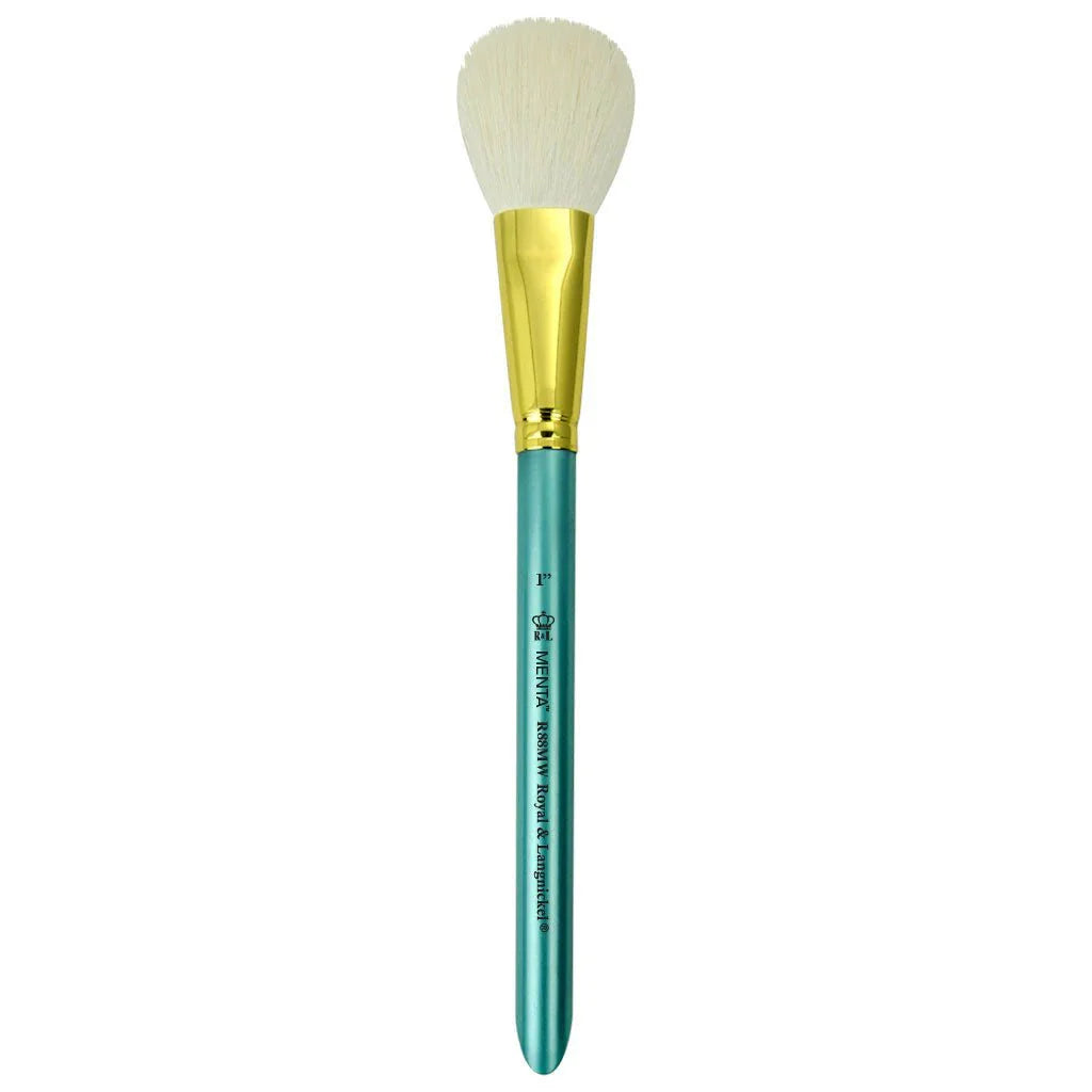 Menta Series 88: Synthetic White Goat Paintbrush - Mop