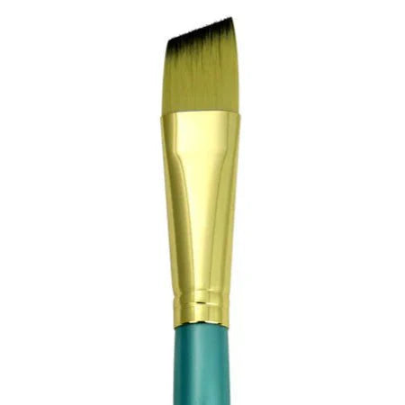 Menta Series 98: Synthetic Blend Paintbrush - Angular