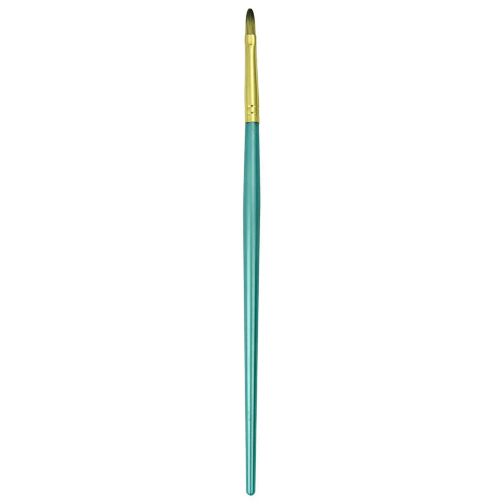 Menta Series 98: Synthetic Blend Paintbrush - Filbert