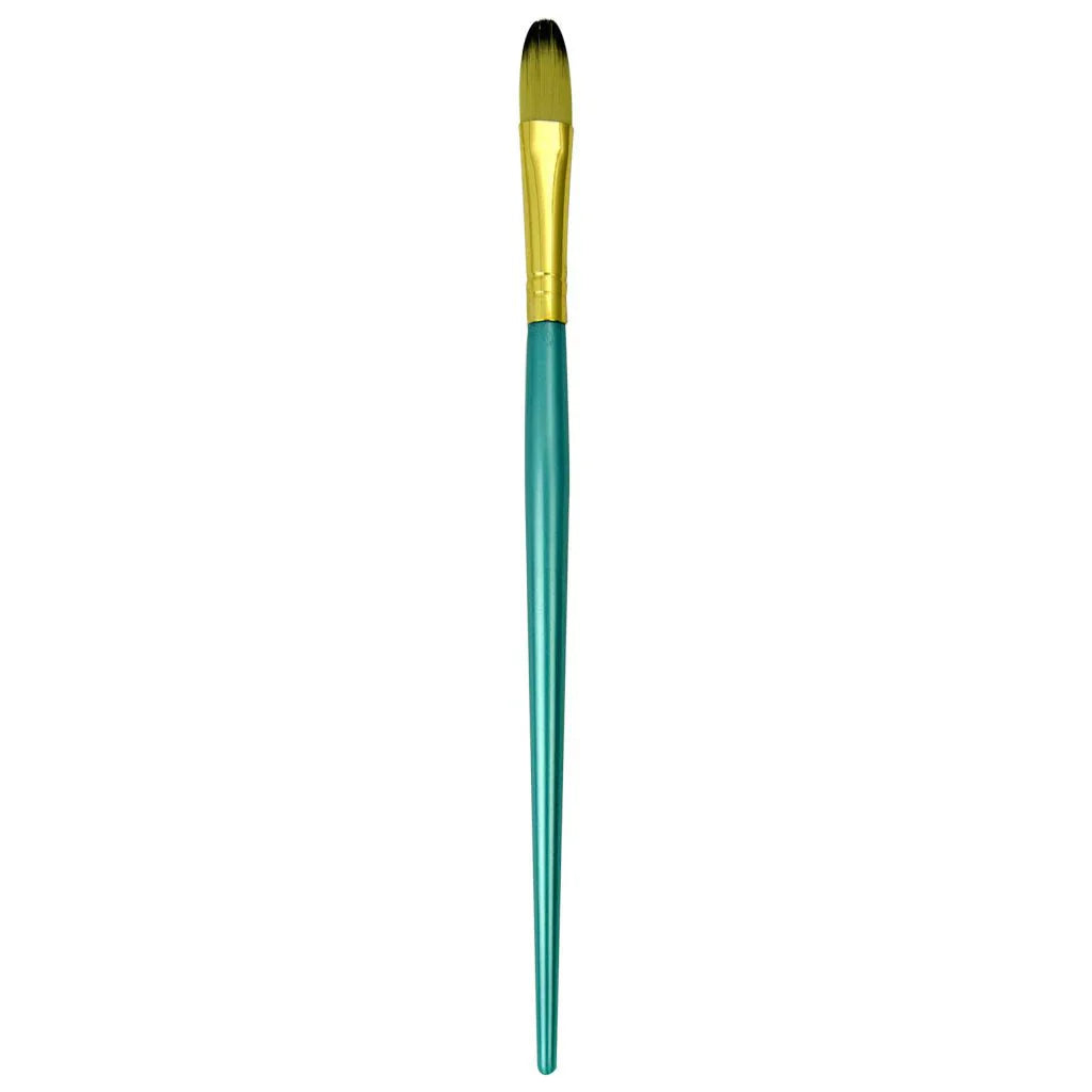 Menta Series 98: Synthetic Blend Paintbrush - Filbert