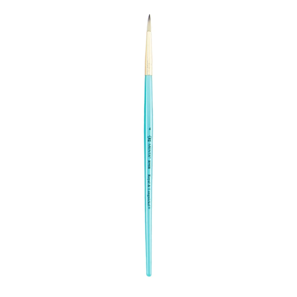 Menta Series 98: Synthetic Blend Paintbrush - Round