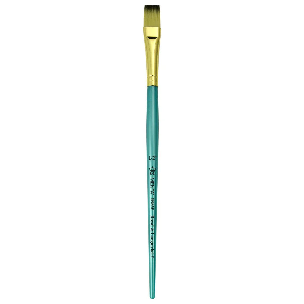 Menta Series 98: Synthetic Blend Paintbrush - Wash