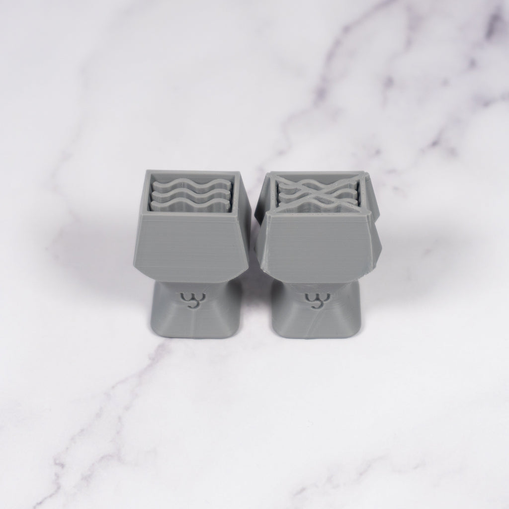 Microwave Safe or Not Safe Clay Stamps