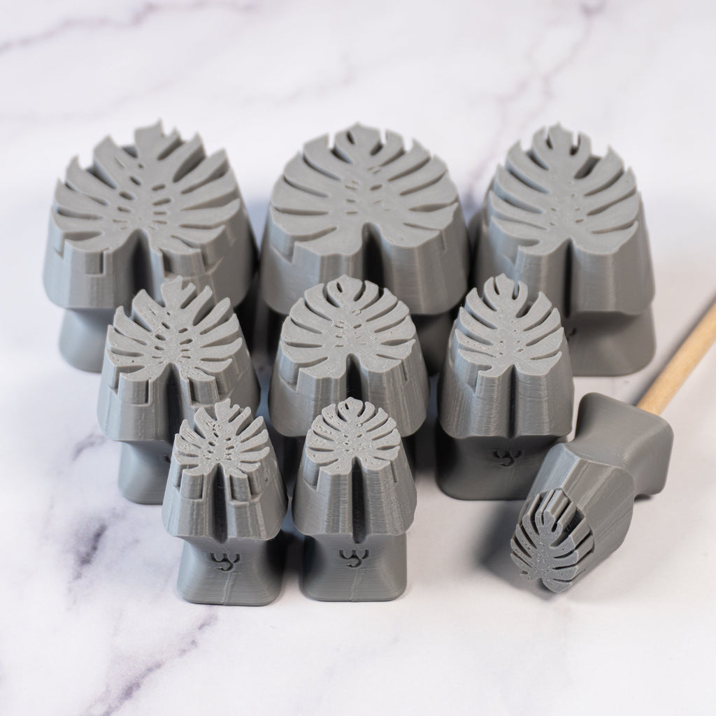 Monstera Leaf Stamps - 3 Styles & Sizes