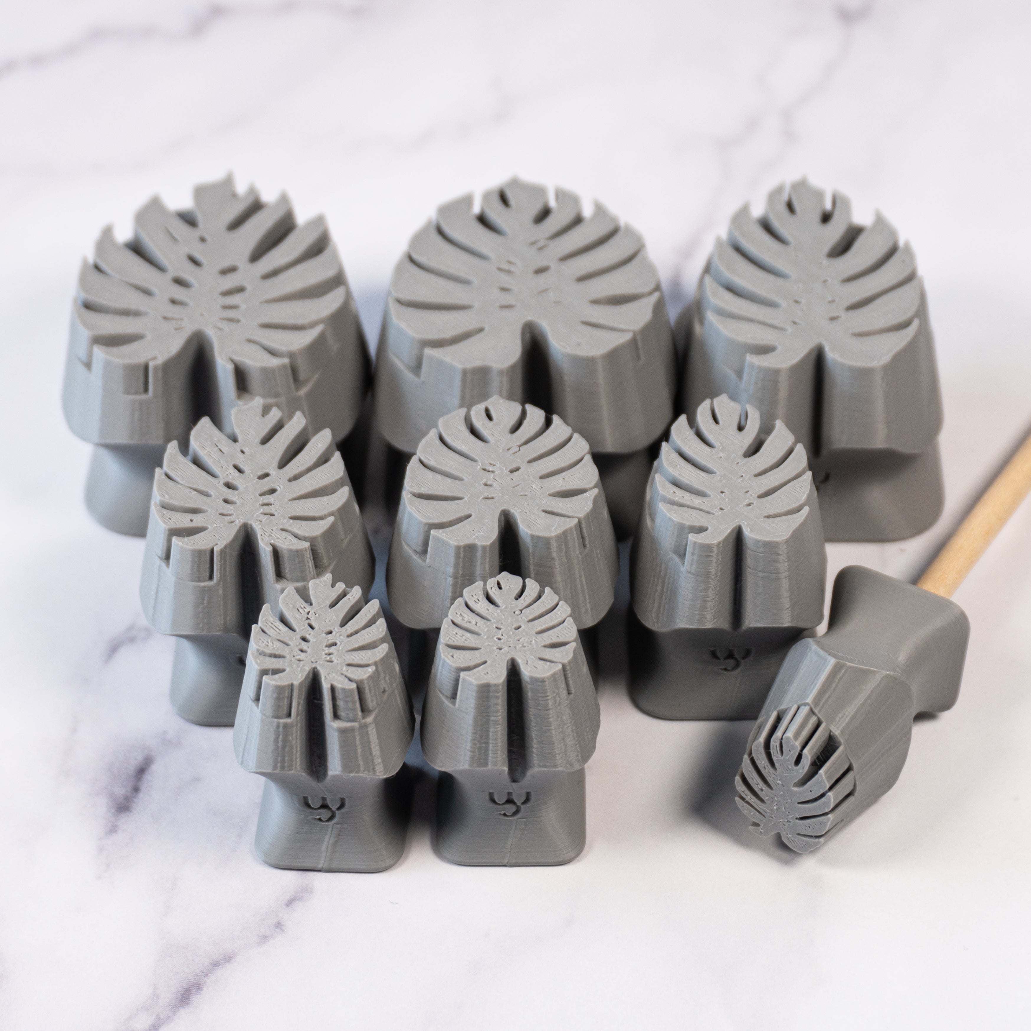 Monstera Leaf Stamps - 3 Styles & Sizes