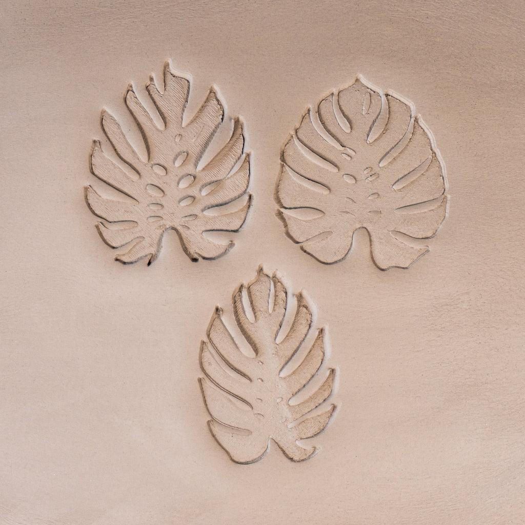 Monstera Leaf Stamps - 3 Styles & Sizes