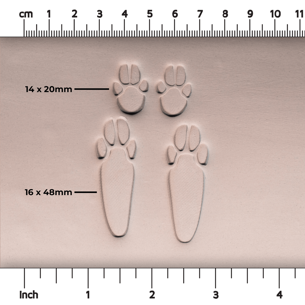 Rabbit Paw Stamp Set