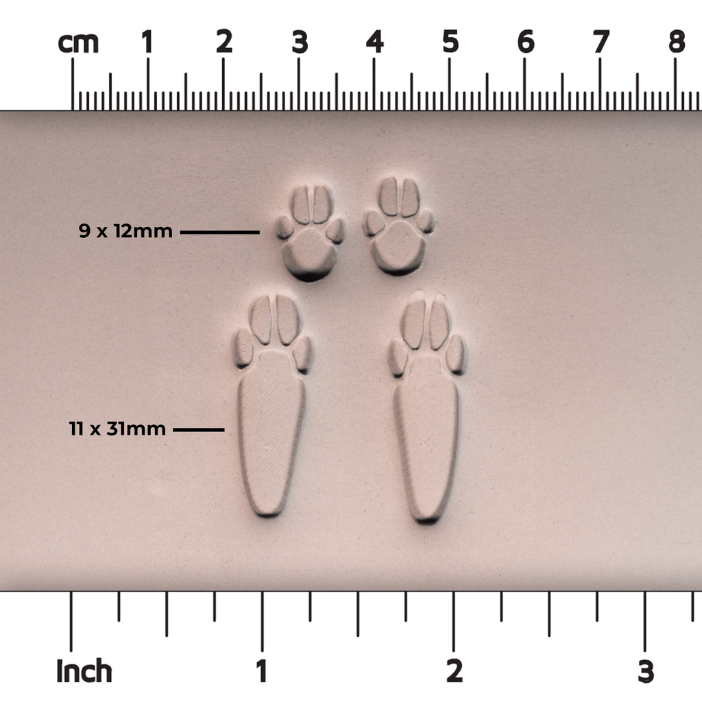 Rabbit Paw Stamp Set