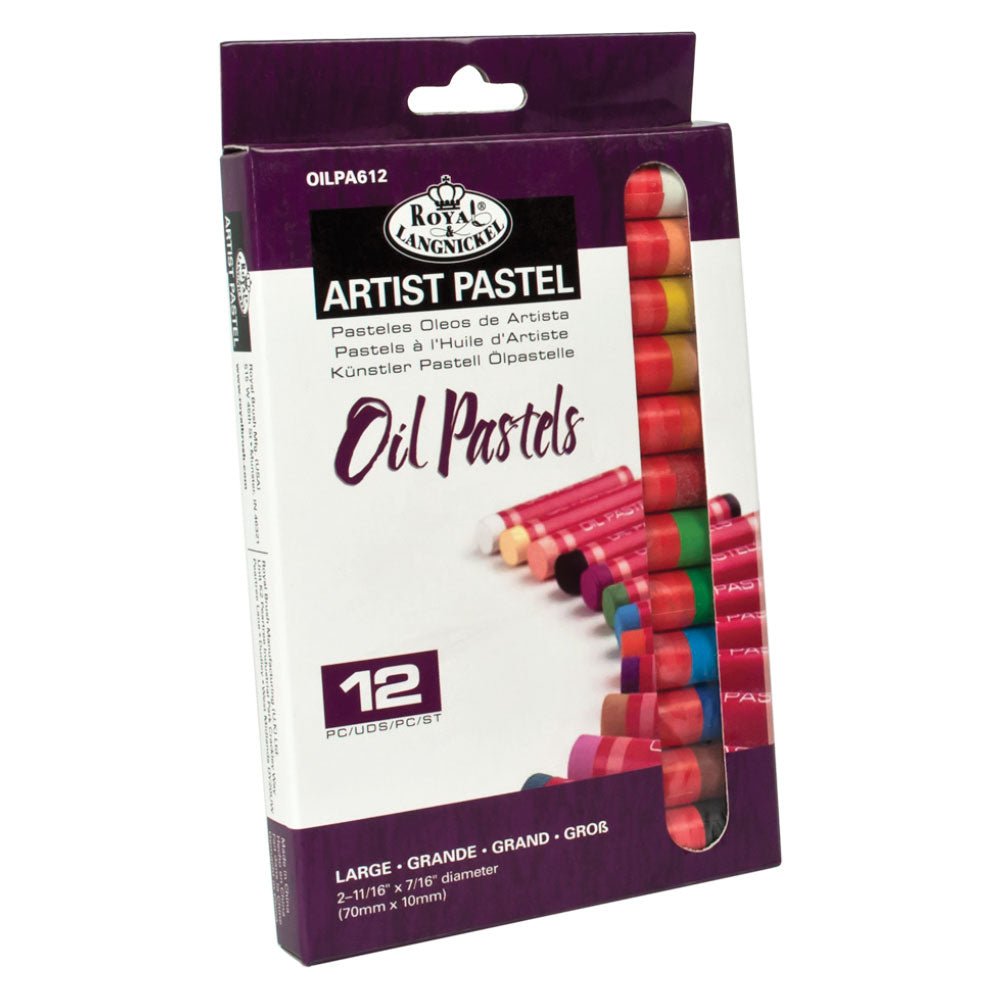 Royal & Langnickel Large Artists Oil Pastels - 12pk