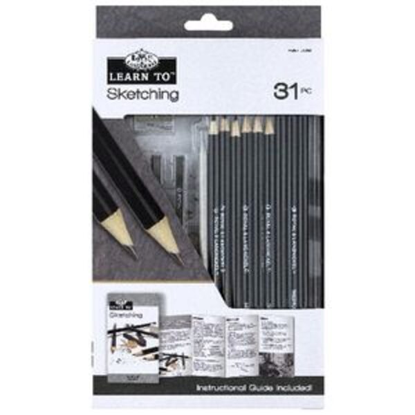 Royal & Langnickel Learn To: Sketching: 31pc Art Set