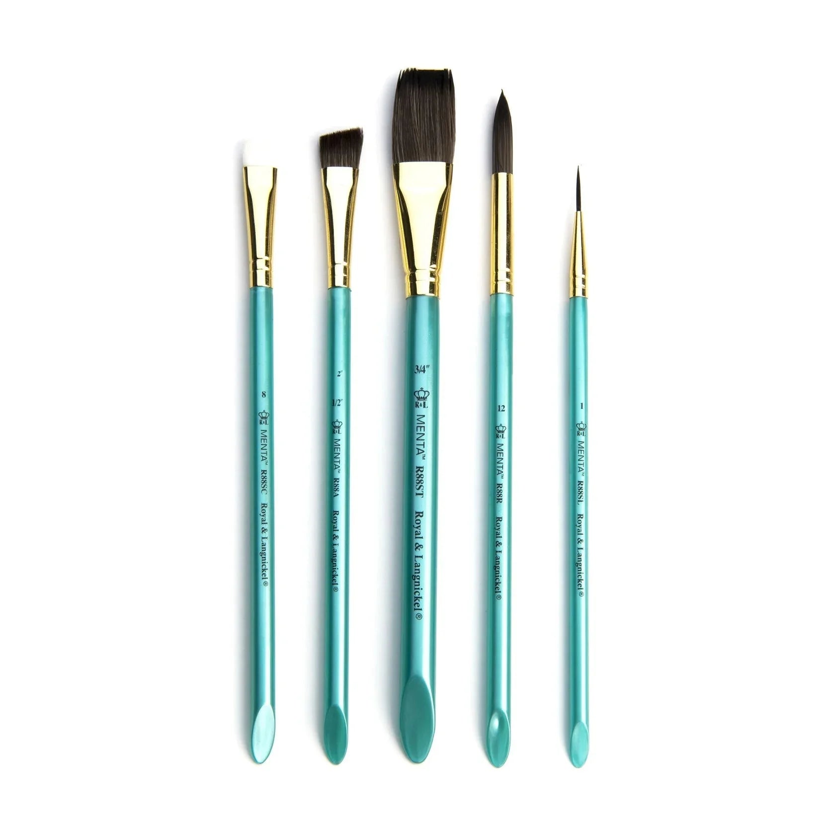 Royal & Langnickel: Menta 5 Piece Paintbrush Set with Bag