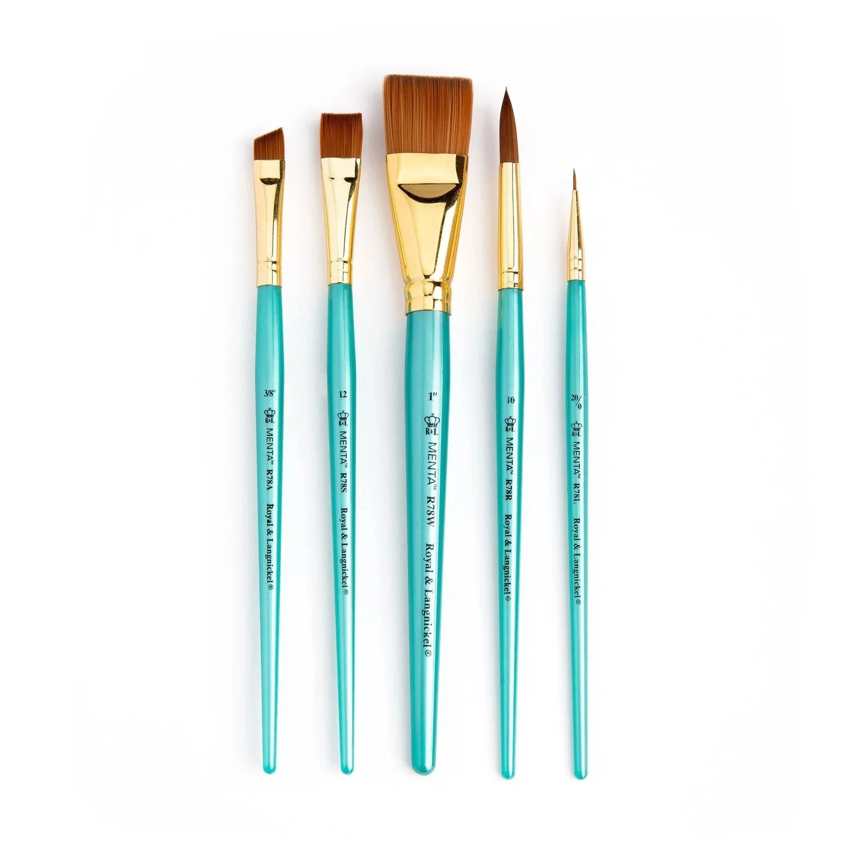 Royal & Langnickel: Menta 5 Piece Paintbrush Set with Bag