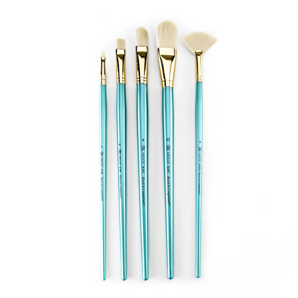 Royal & Langnickel: Menta 5 Piece Paintbrush Set with Bag