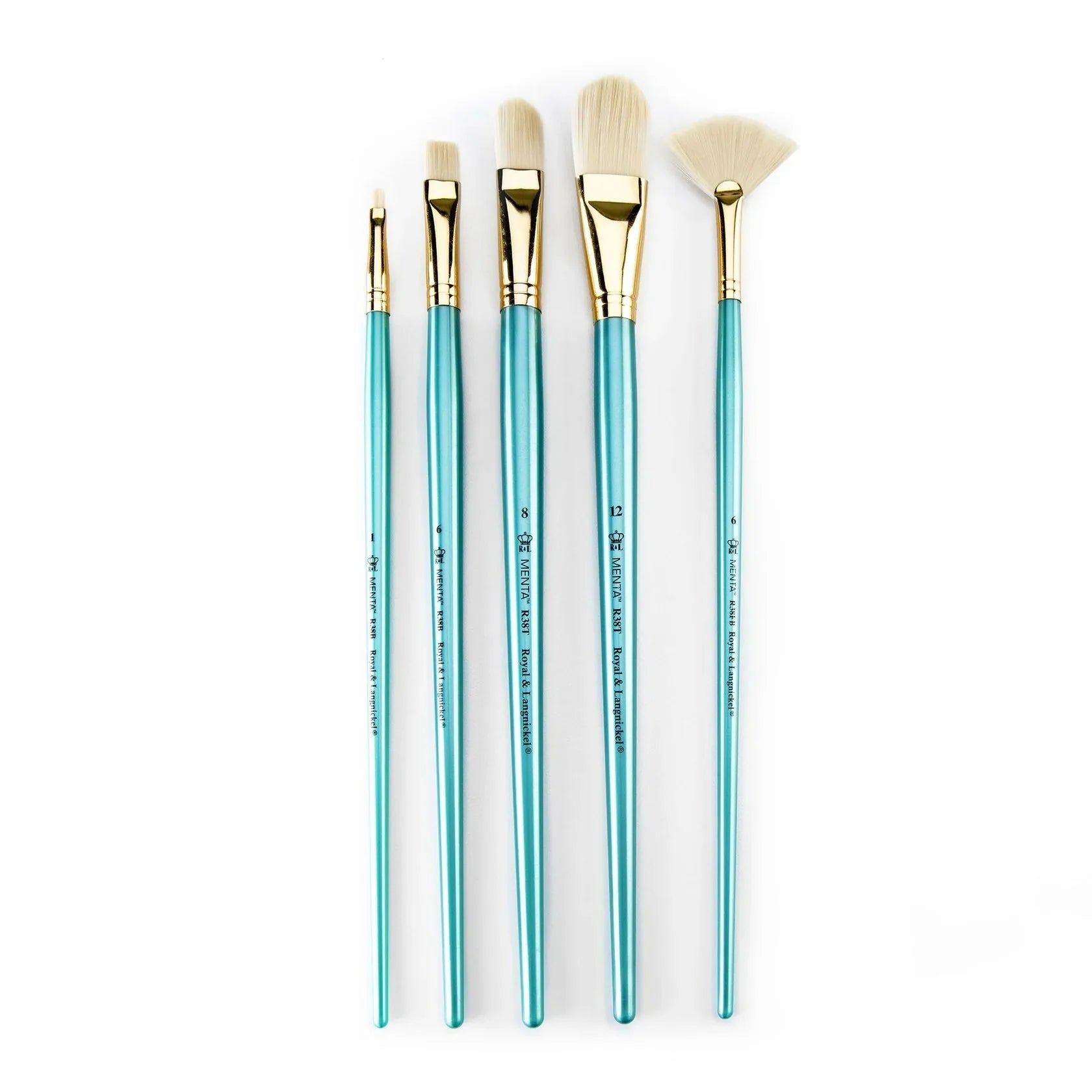 Royal & Langnickel: Menta 5 Piece Paintbrush Set with Bag
