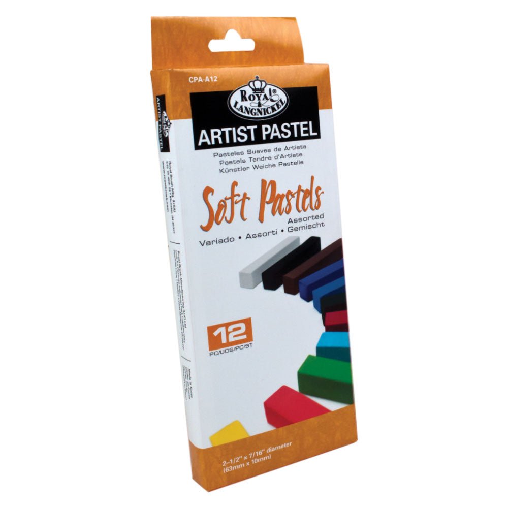 Royal & Langnickel Soft Pastels: Coloured - 12pk