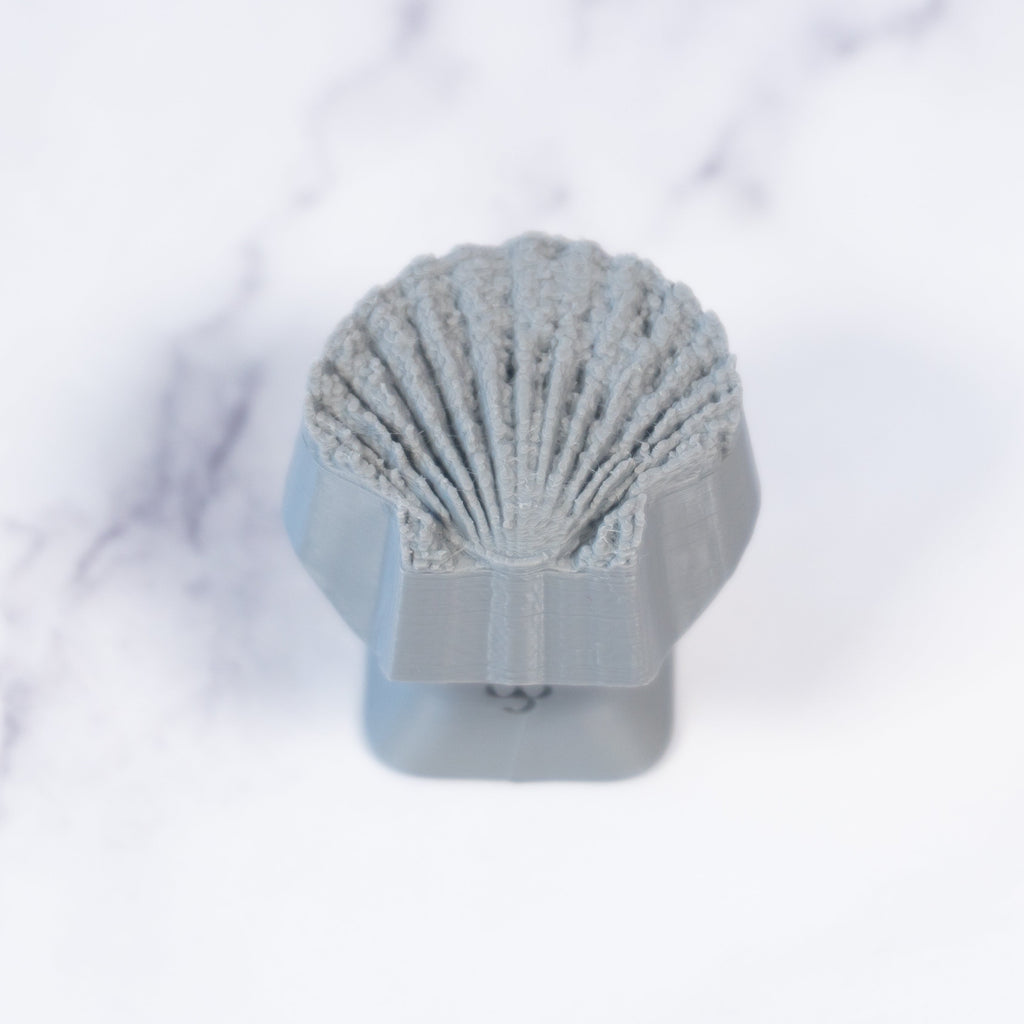 Scallop Shell Stamp - Photo Textured - Style #1