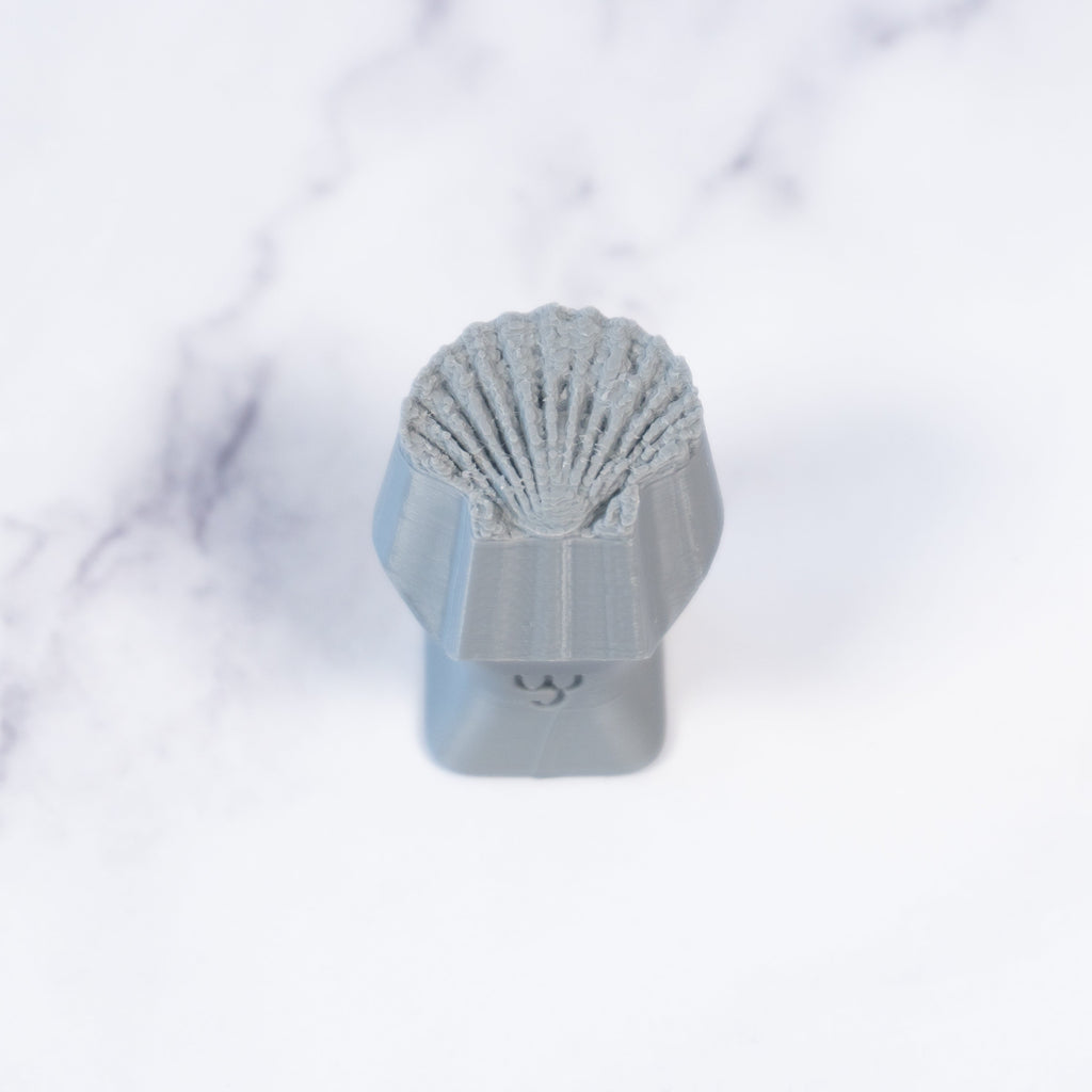 Scallop Shell Stamp - Photo Textured - Style #1