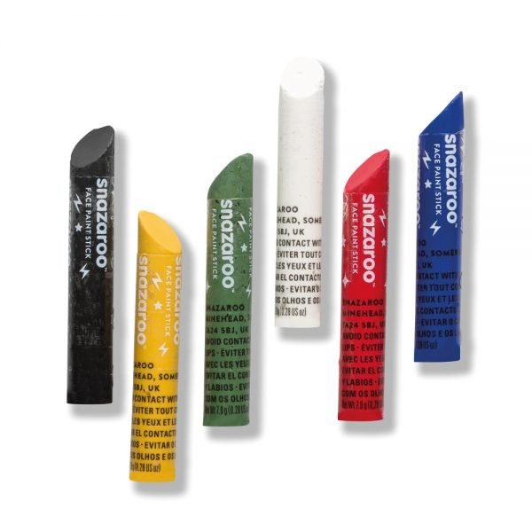 Snazaroo Face Paint Sticks - 5pk
