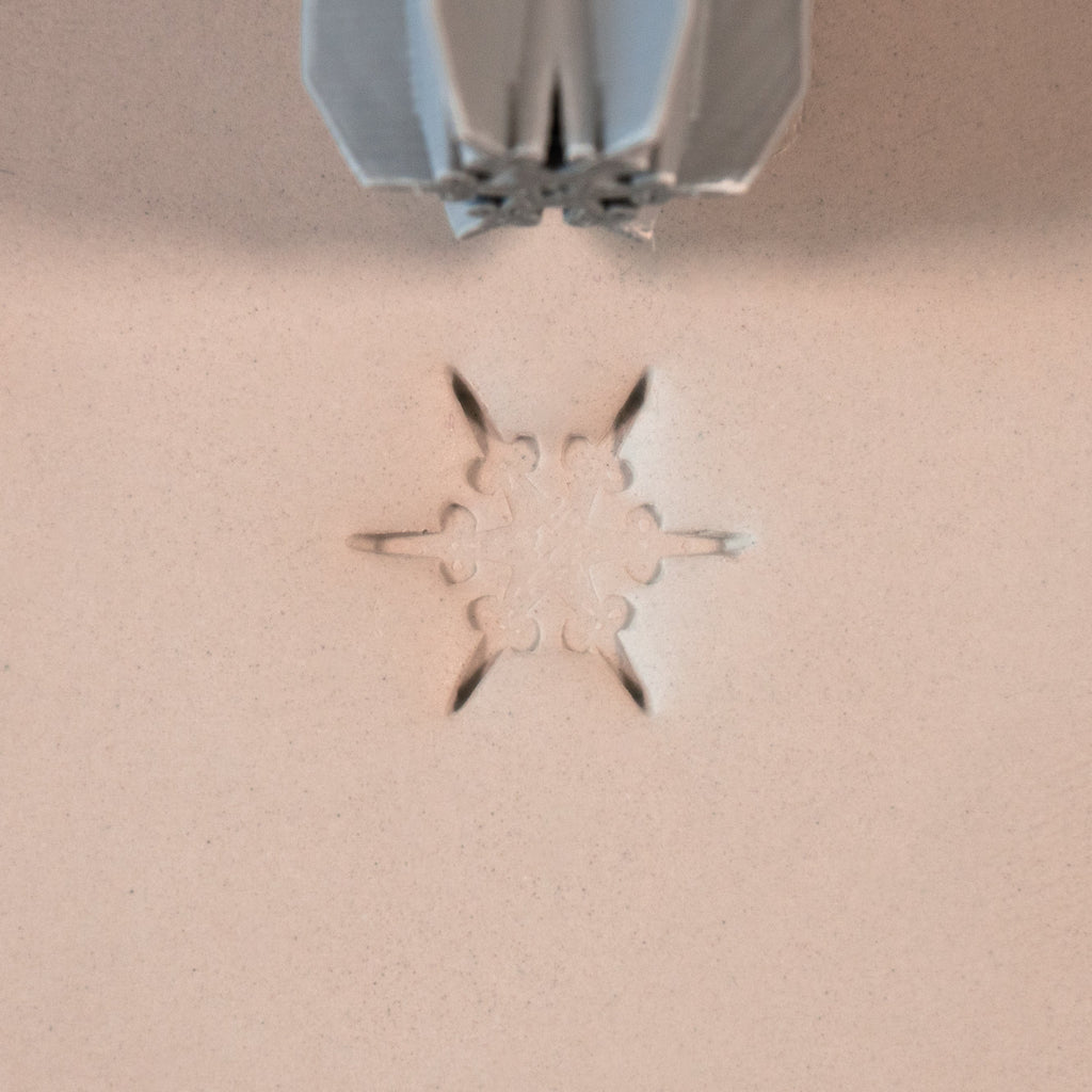 Snowflake Stamps Set of 7 - Six-Sided Snowflakes