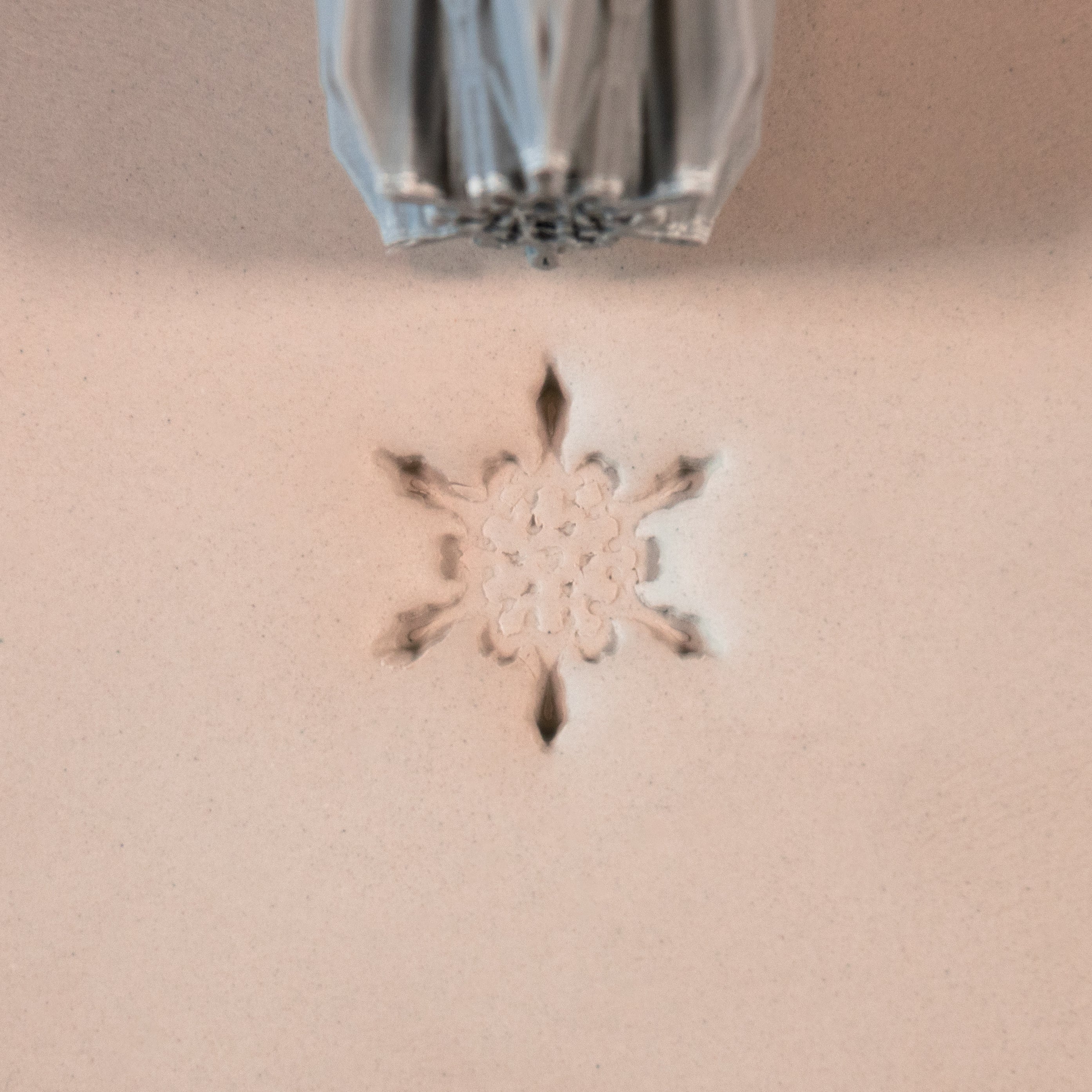 Snowflake Stamps Set of 7 - Six-Sided Snowflakes