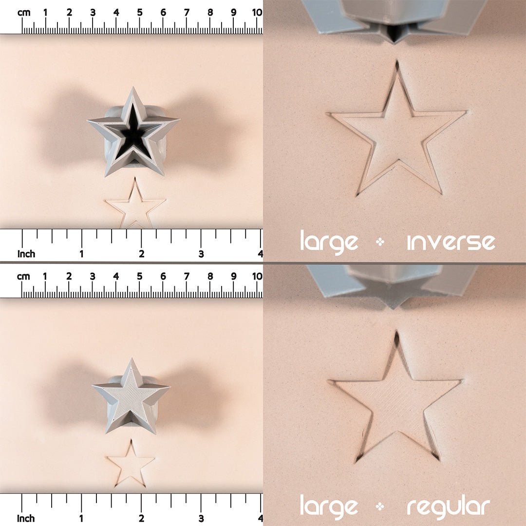 Star Stamps - Five-Sided Stars