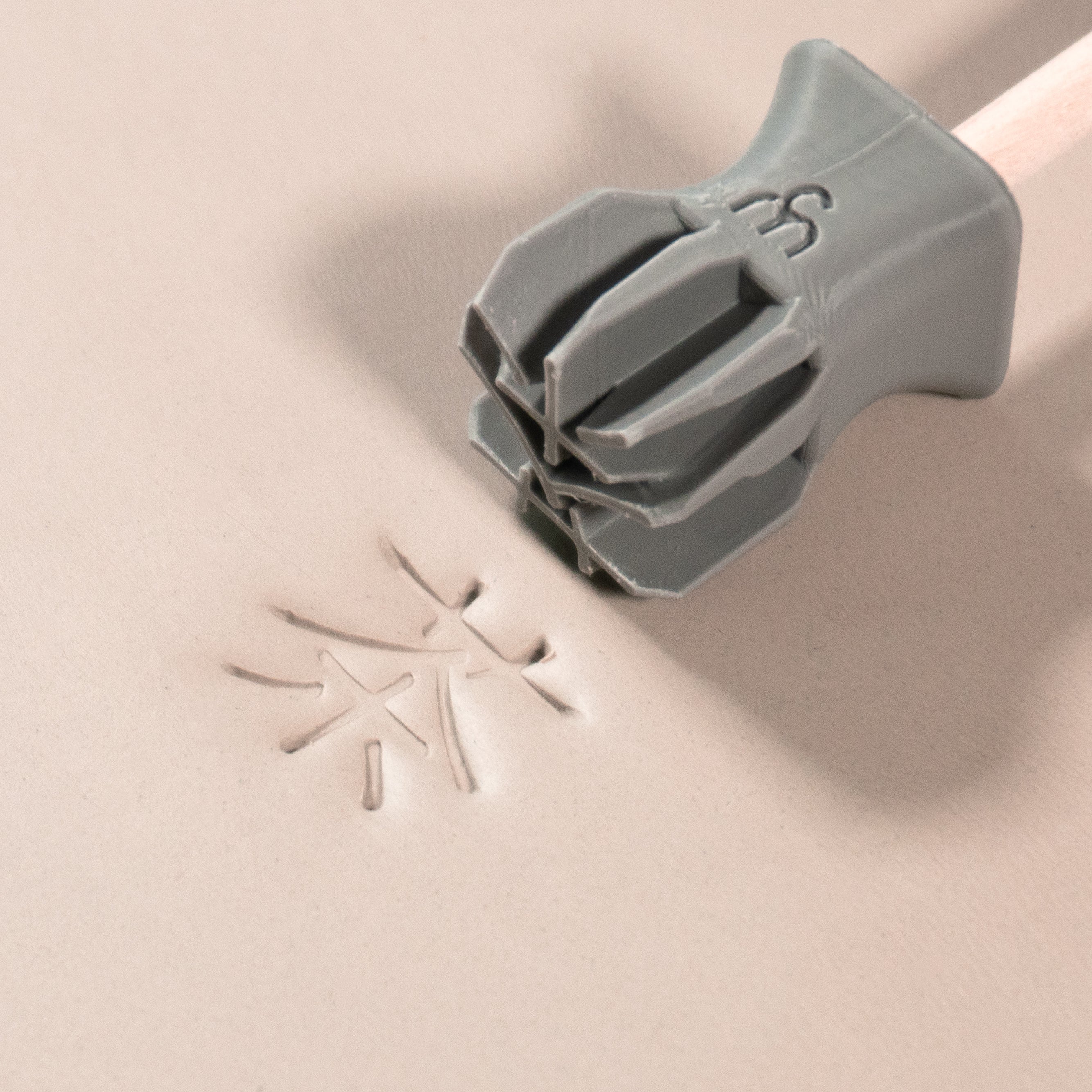 Tea Kanji Symbol Stamps