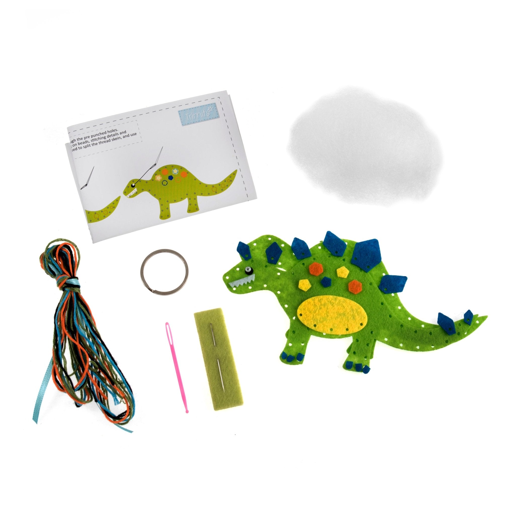 Trimits Felt Decoration Kit: Dinosaur