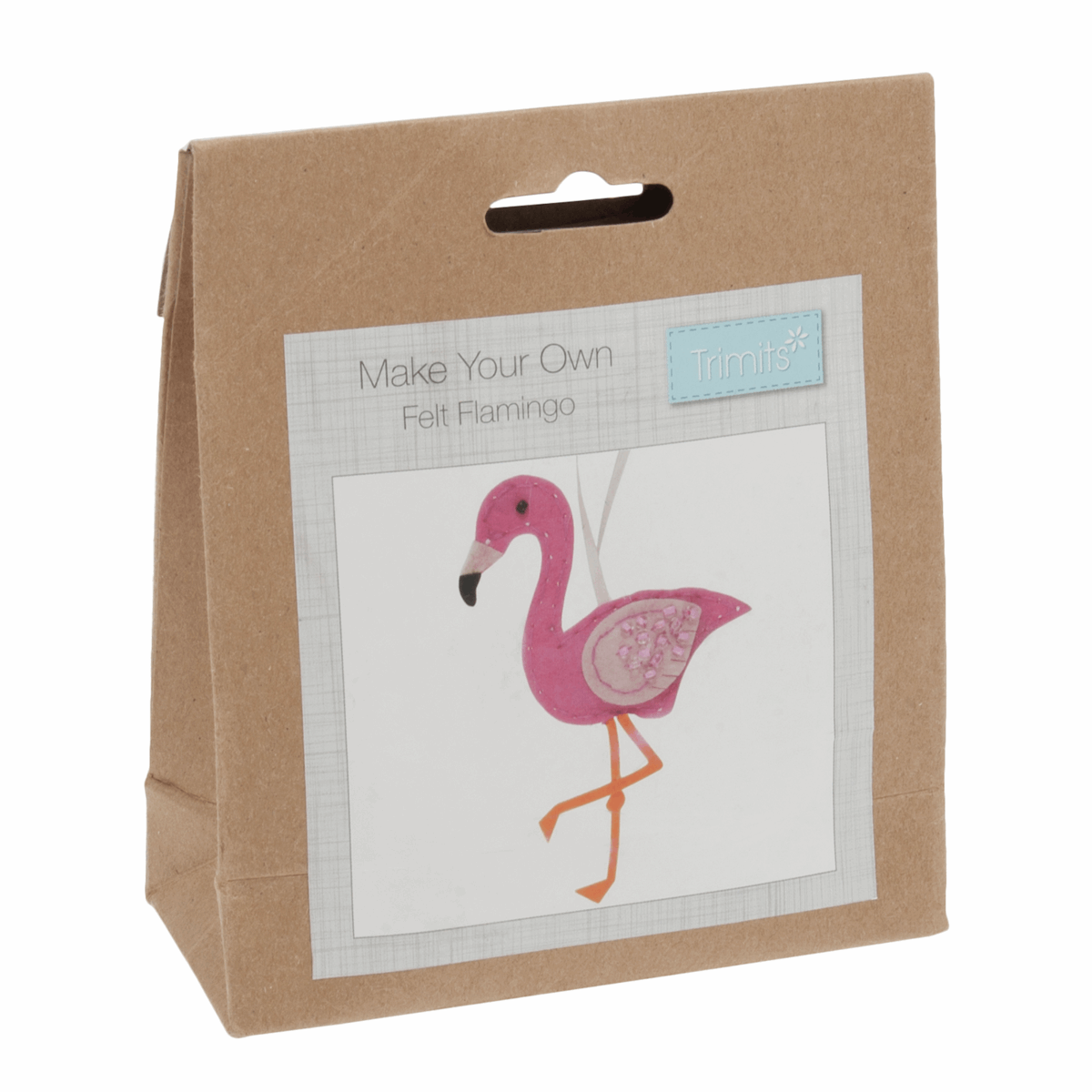 Trimits Felt Decoration Kit: Flamingo