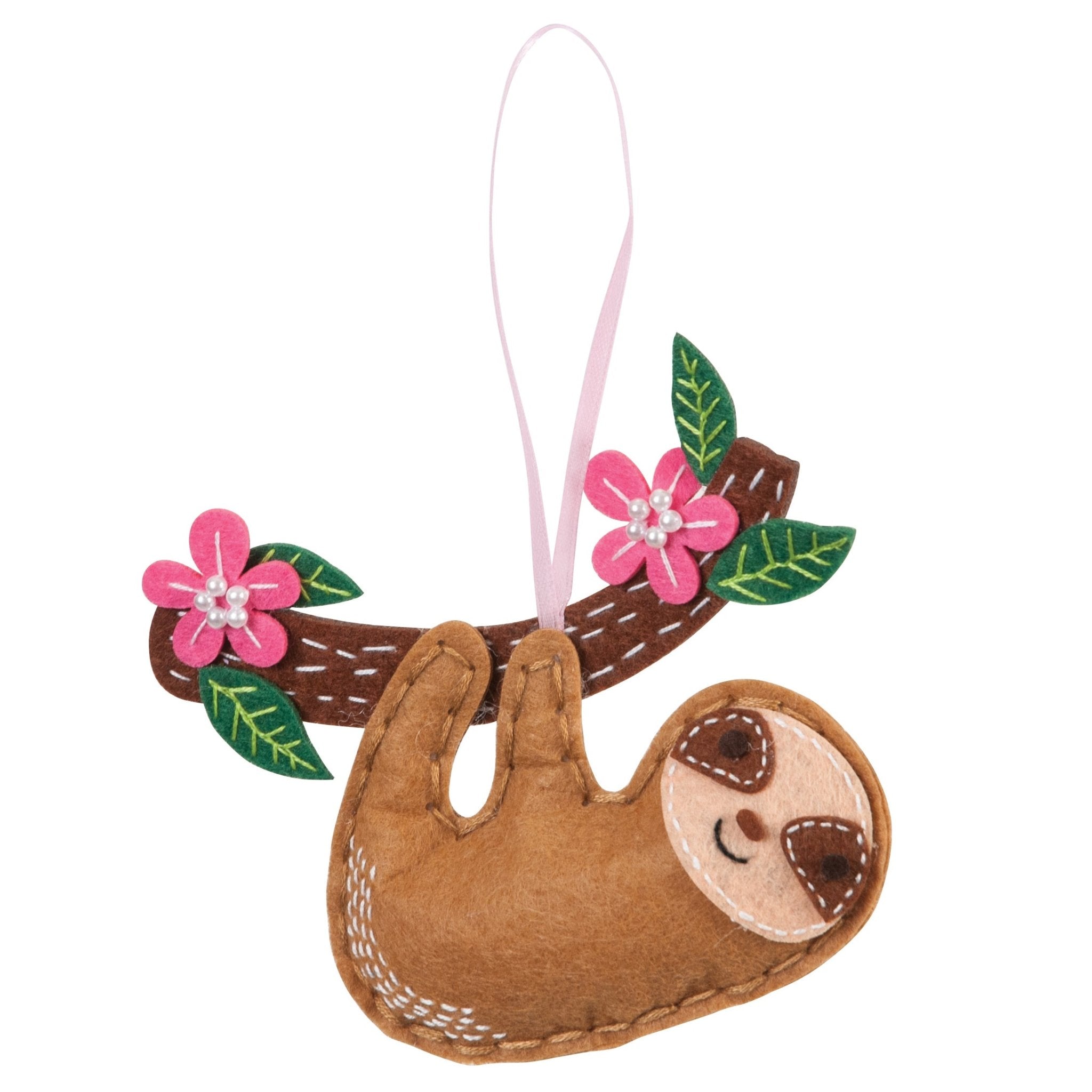 Trimits Felt Decoration Kit: Sloth